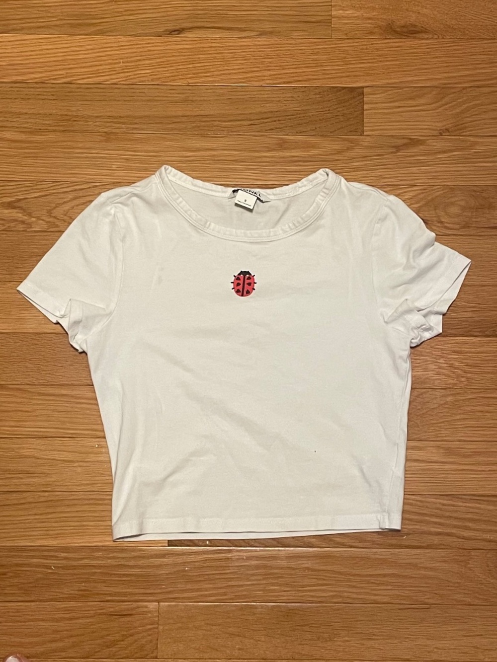 Ladybug crop top, cute, y2k